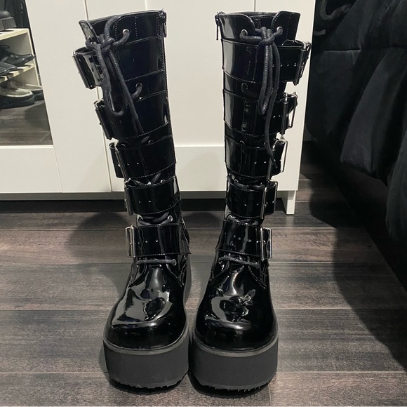 SOLD DEPOP Demonia Trashville 518 - size 7 W / 5 M - Picture 3 of 10